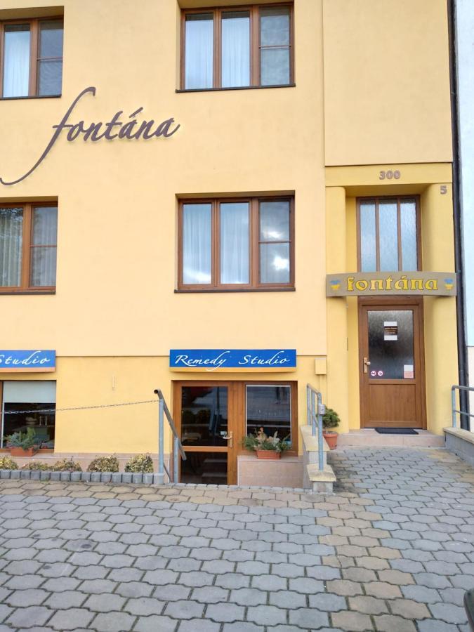 Pension Fontana Poděbrady Buitenkant foto